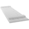 Ekena Millwork Americraft 4-Board (2 Batten) Wood Joined Board-n-Batten Shutters w/Ellipt Top, ARW101BE414X77WHH, PR ARW101BE414X77WHH - alternate 9
